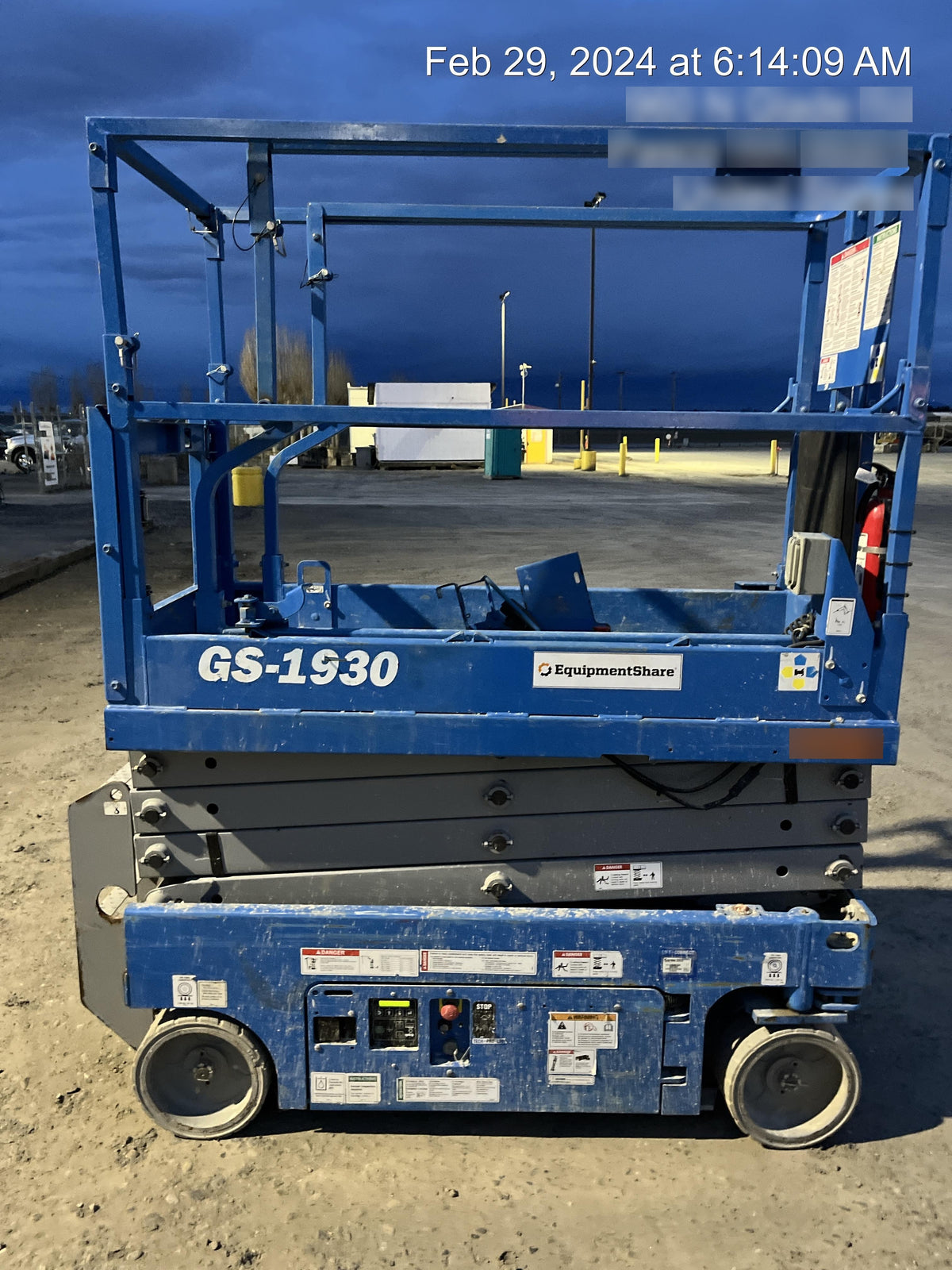 2020 Genie GS-1930 Standard Machine, 800W Inverter