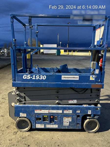 2020 Genie GS-1930 Standard Machine, 800W Inverter