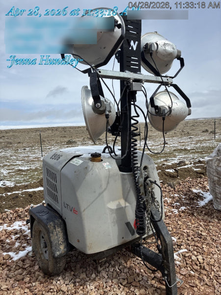 2018 Wacker Neuson LTV6L-MH Wacker Neuson LTV6L Towable Light Tower