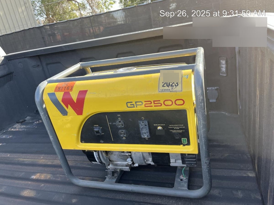 2021 WACKER NEUSON GP2500A