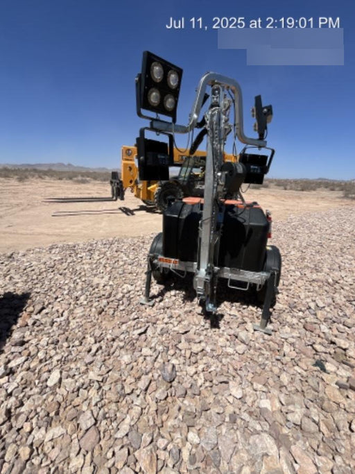 2024 Wanco WLTT-4MM4K Diesel, Deep Sea Controller, Shore Power Plug, Auto Start, (4) 350W LED Floodlights, 4kW Generator, 60 Gal Fuel Tank, 2" Ball, T3