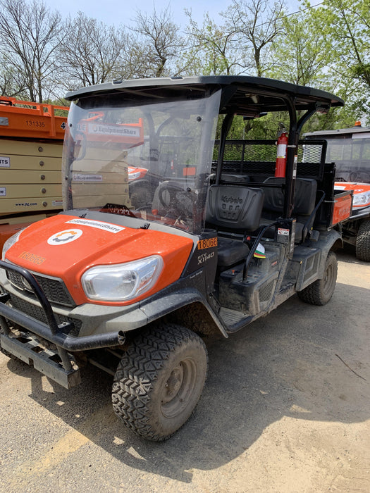 2021 Kubota RTV-X1140W-H Plastic Canopy, Windshield Acrylic Clear, LED Strobe Light, Wire Harness Kit, Back up Alarm