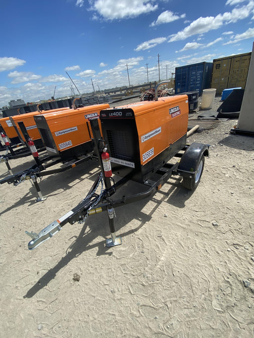 2023 Lincoln Electric LE400 Kubota V1505, Trlr, Cable Rack, Light Kit, ES Decals, T3