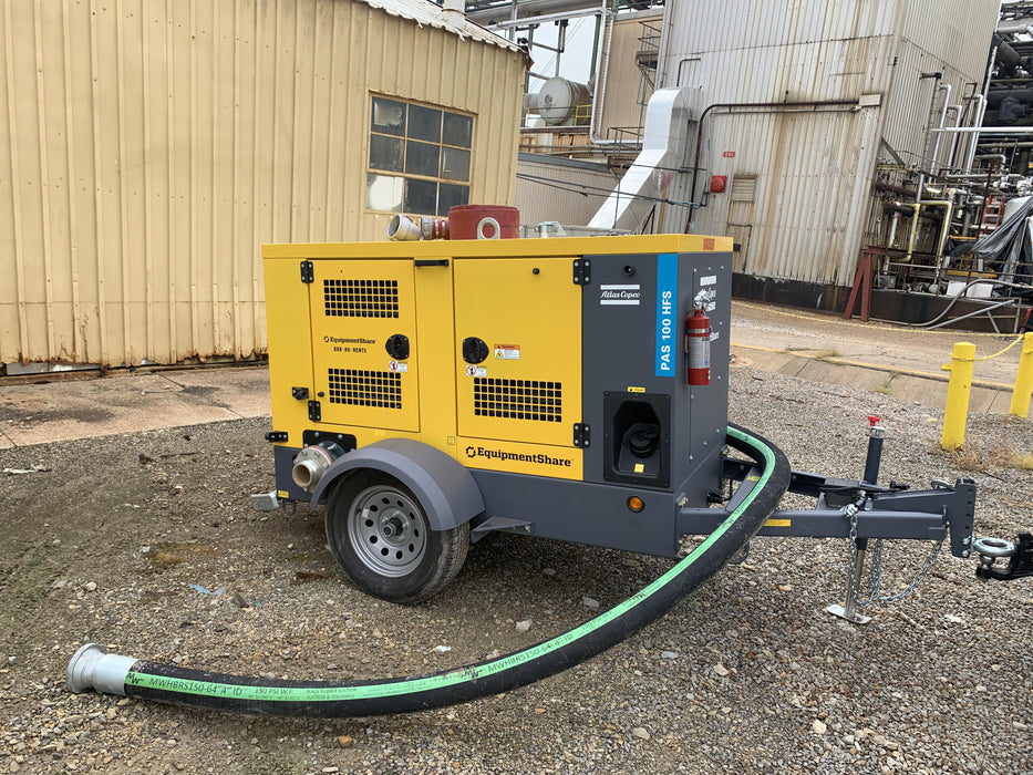 2021 ATLAS COPCO PAS 100 HF CS Enclosed