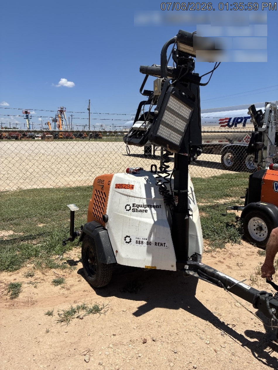 2023 Generac MLT2 Diesel, Flex Switch 120V Input, Powerzone Controller, (4) 320W LED Lights, 4kW Generator, 39.9 Gal Fuel Tank, 2" Ball, T3