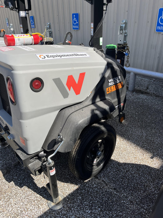 2024 Wacker Neuson LTT4 Diesel, Kohler KDW702, Deep Sea Controller, Auto Start, LED 320W, Bypass Outlet, T3