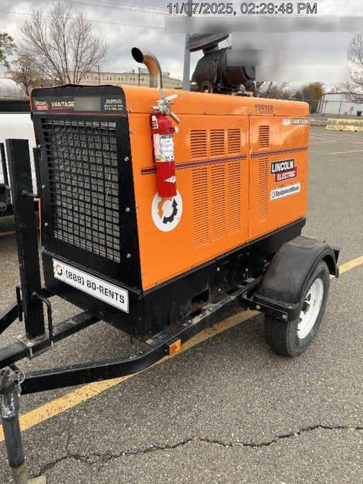 2021 Lincoln Electric Vantage 549X Ready Pak 3, ORANGE (includes trailer, cable rack, fender light kit)