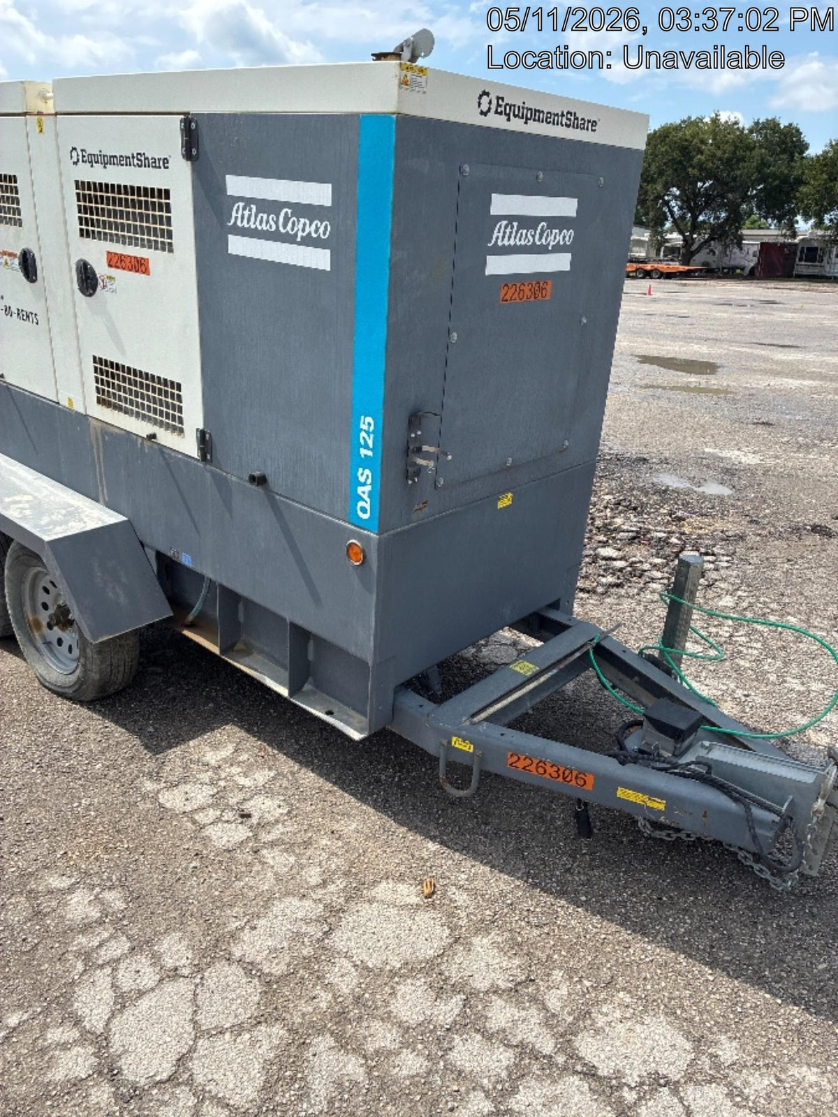 2022 ATLAS COPCO QAS 125