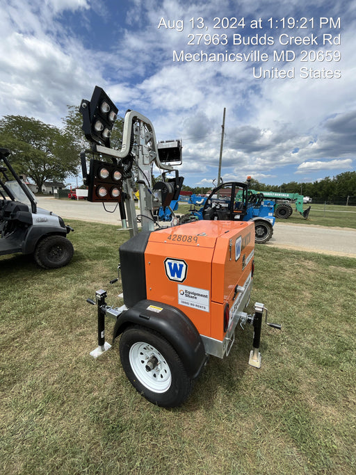 2024 Wanco WLTT-4MM4K Diesel, Deep Sea Controller, Shore Power Plug, Auto Start, (4) 350W LED Floodlights, 4kW Generator, 60 Gal Fuel Tank, 2" Ball, T3