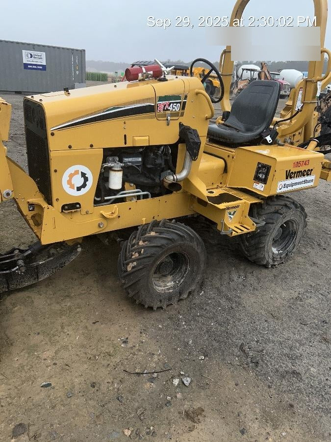 2020 VERMEER RTX450