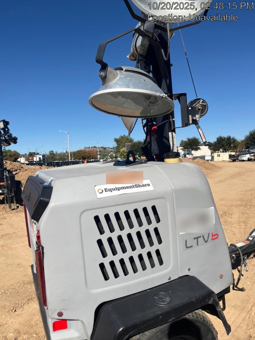 2019 Wacker Neuson LTV6L-MH Wacker Neuson LTV6L Mobile Light Tower w/Fuel Level Sensor Installed