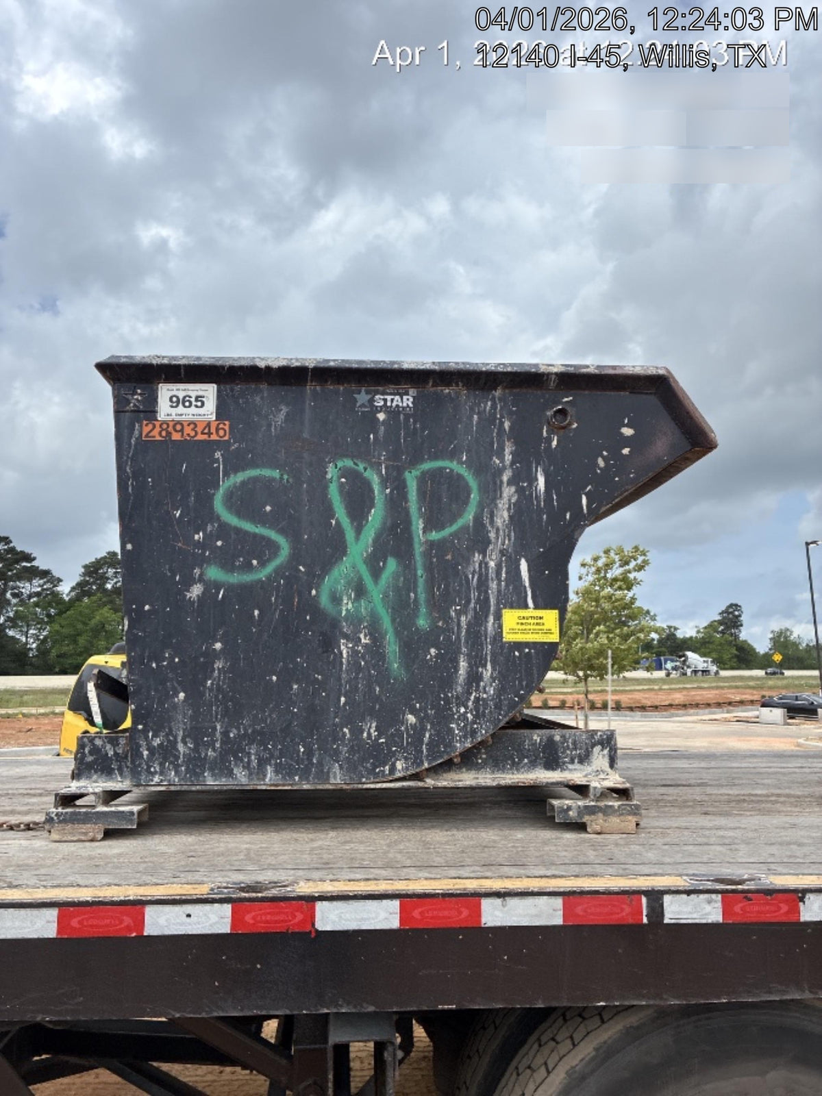2023 STAR INDUSTRIES M-1820 - Self-Dump Hopper