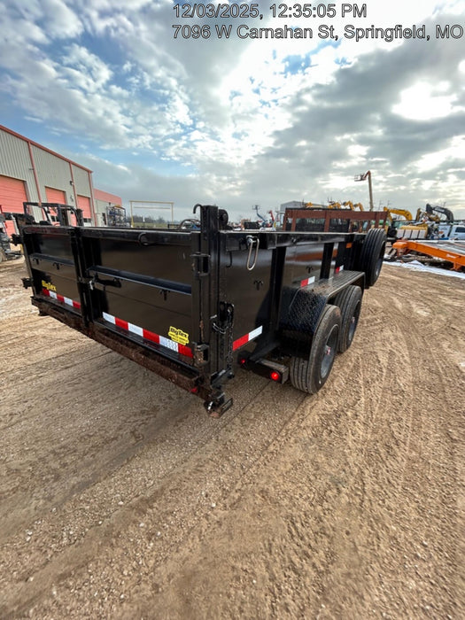 2025 BIG TEX TRAILER 16LP-14BK6SIRPD