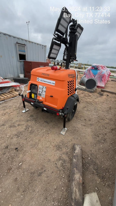 2024 Generac MLT2 Diesel, Flex Switch 120V Input, Powerzone Controller, 
(4) 320W LED Lights, 4kW Generator, 39.9 Gal Fuel Tank, 2" Ball, T3