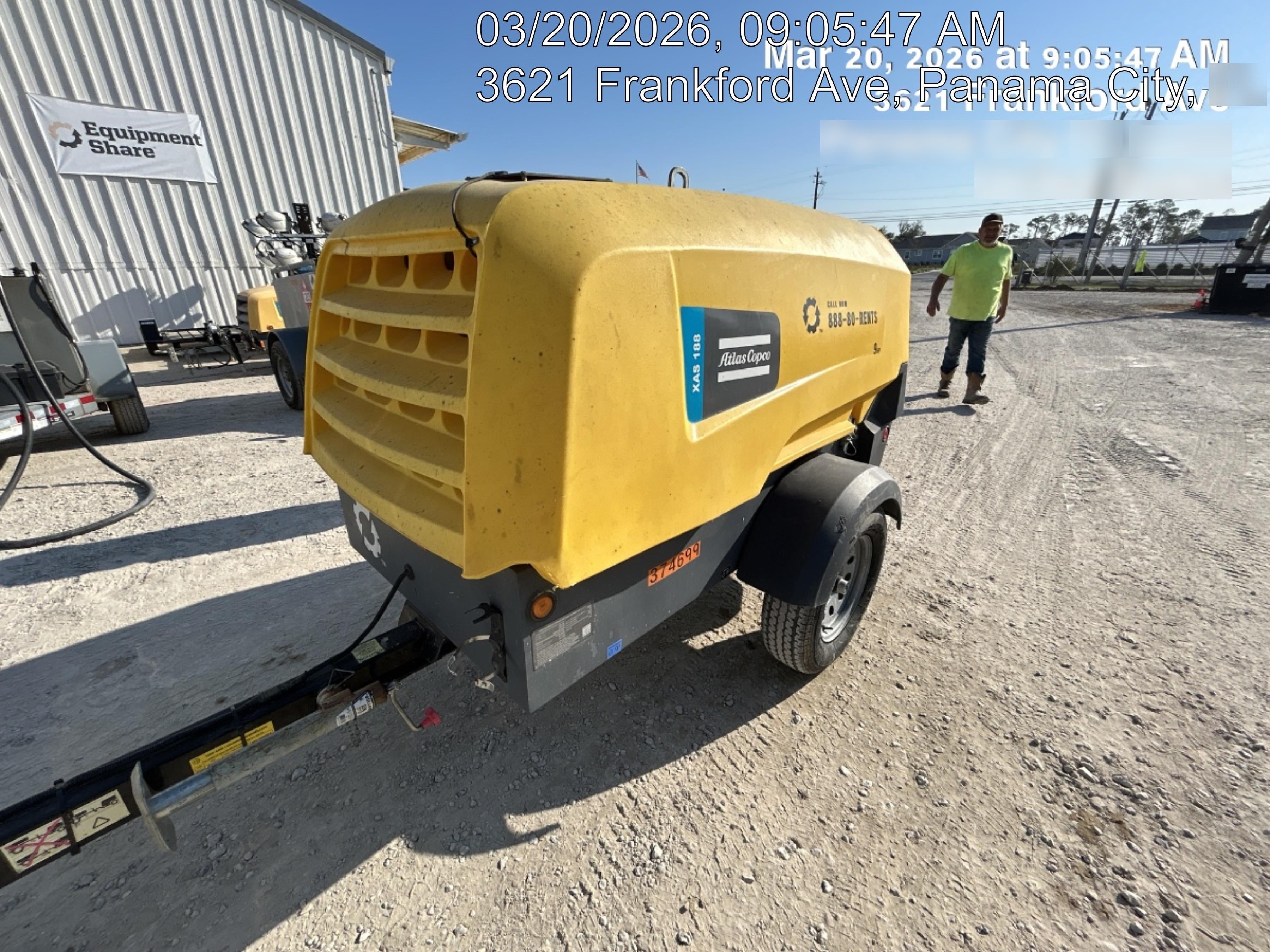 2023 ATLAS COPCO XAS188 CWK