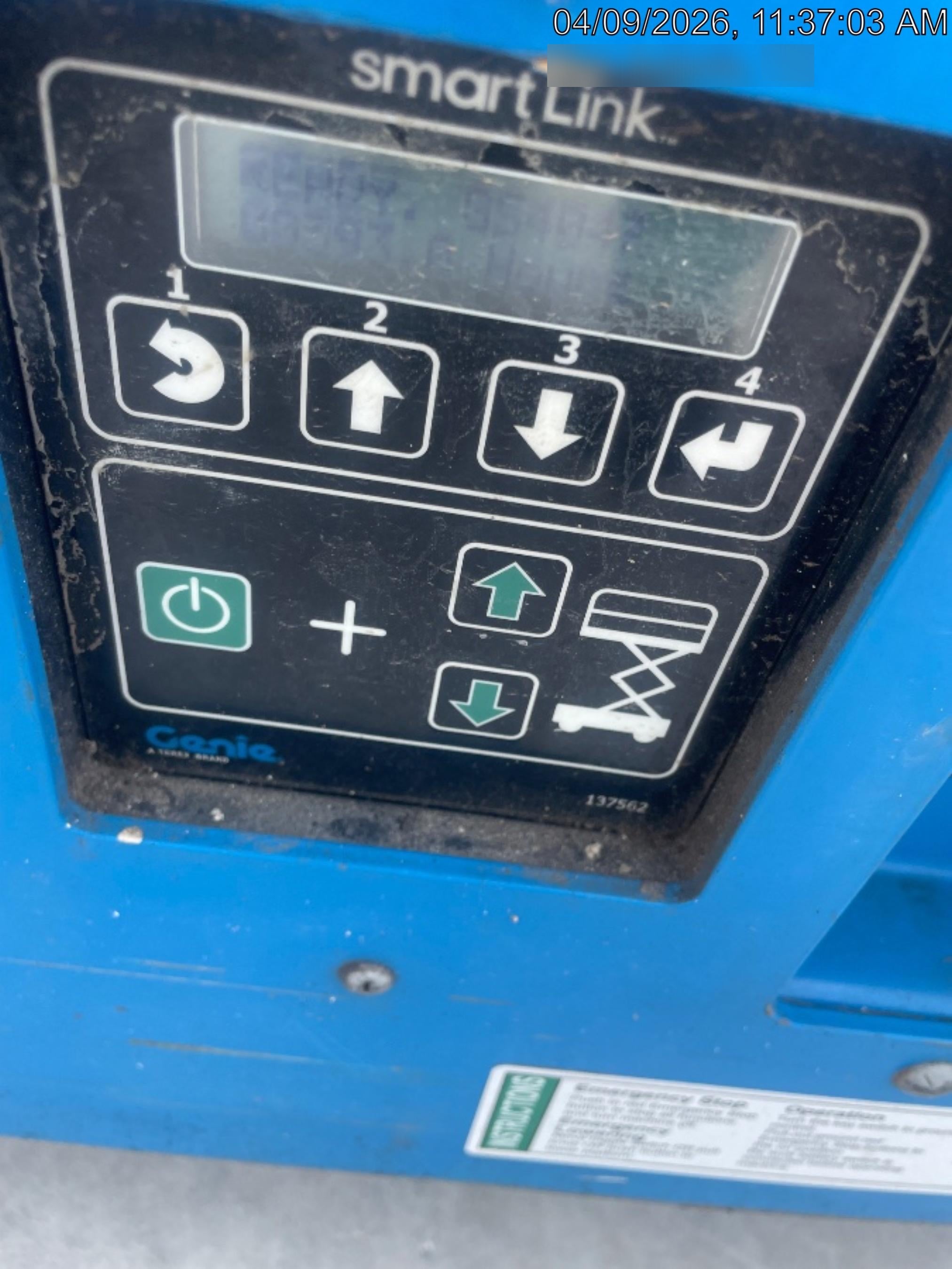 2017 Genie GS-4047 Genie GS4047
