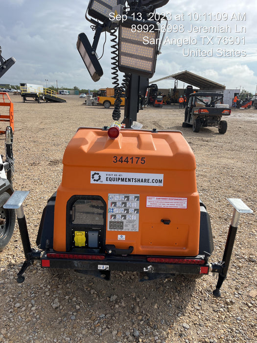 2023 Generac MLT2 Diesel, Flex Switch 120V Input, Powerzone Controller, (4) 320W LED Lights, 4kW Generator, 39.9 Gal Fuel Tank, 2" Ball, T3