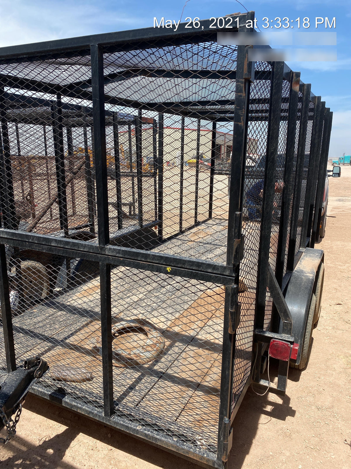 2019 CENTEX Trash Trailer