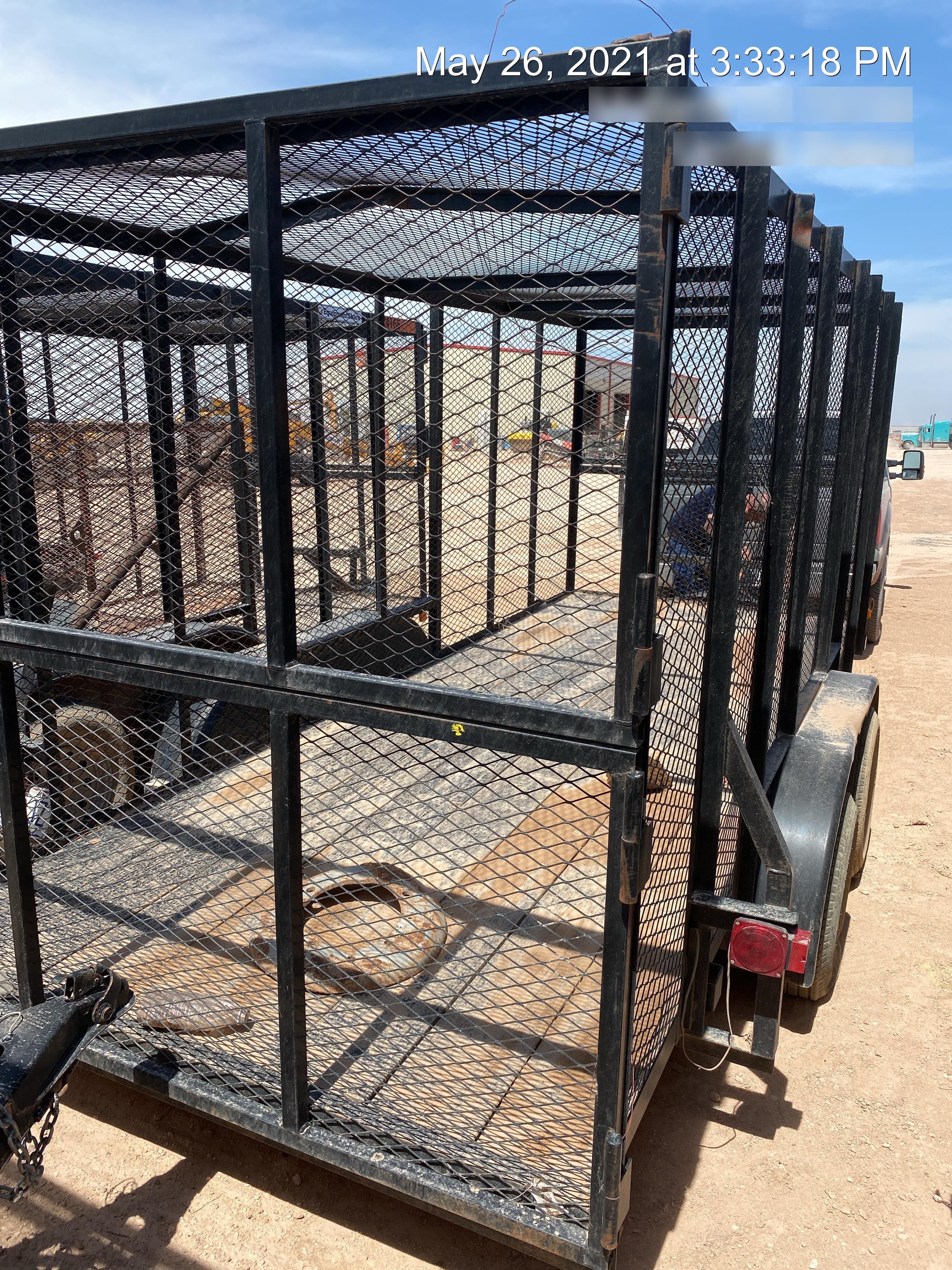 2019 CENTEX Trash Trailer