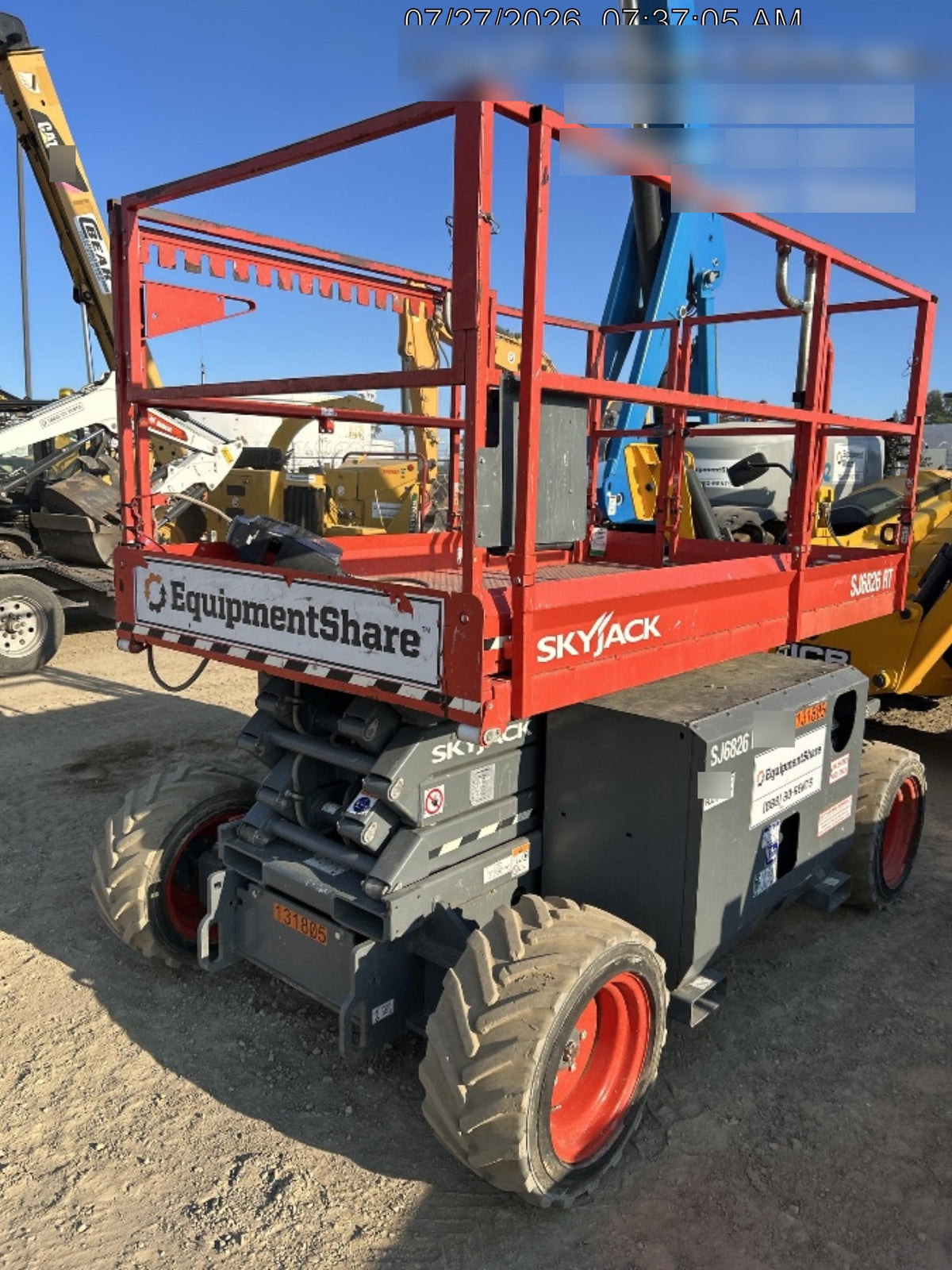 2021 SKYJACK SJ6826 RT