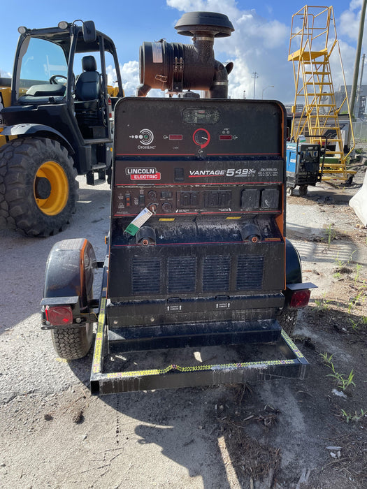 2021 Lincoln Electric Vantage 549X Ready Pak 3, ORANGE (includes trailer, cable rack, fender light kit)