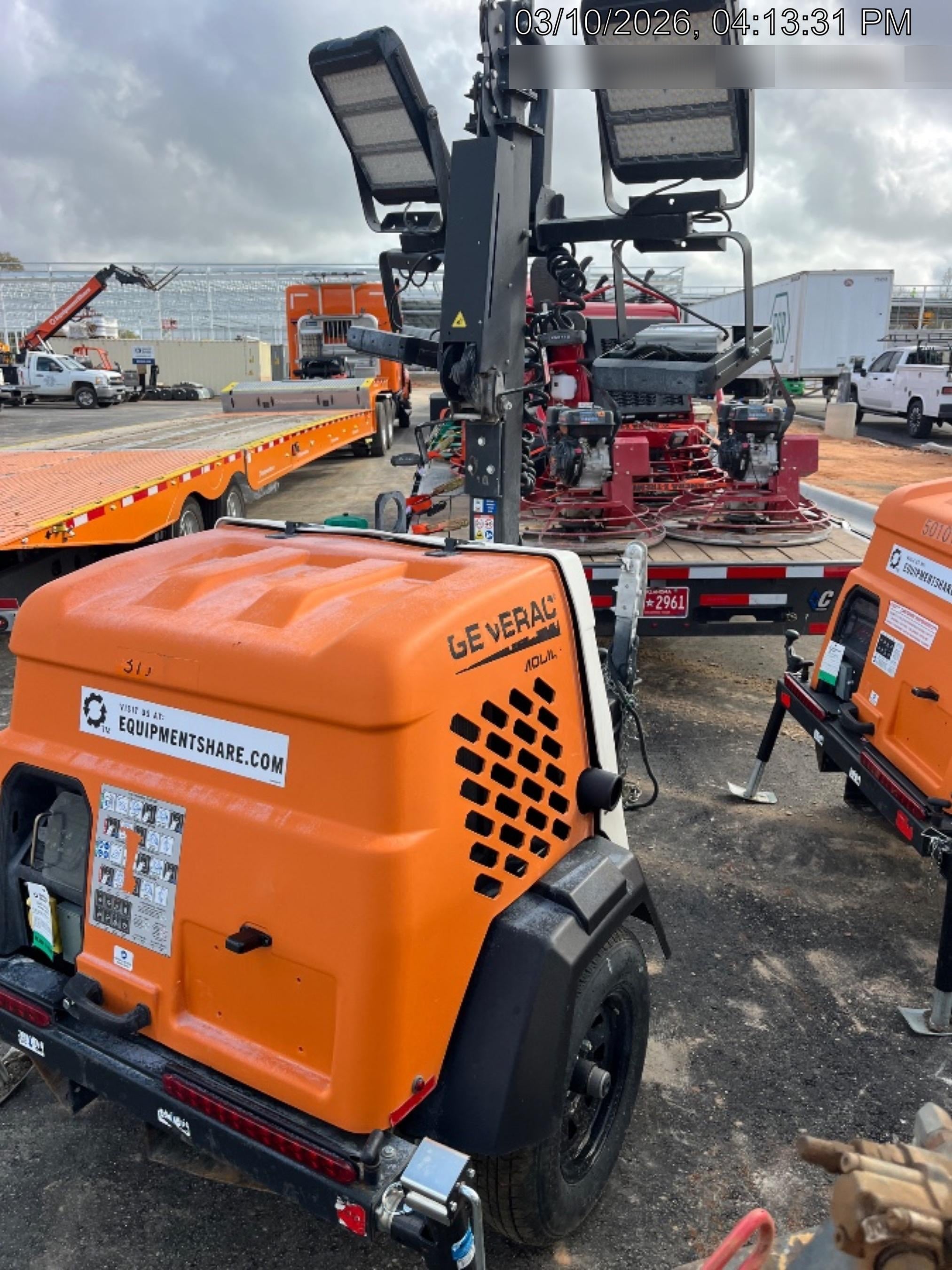2023 Generac MLT2 Diesel, Flex Switch 120V Input, Powerzone Controller, 
(4) 320W LED Lights, 4kW Generator, 39.9 Gal Fuel Tank, 2" Ball, T3