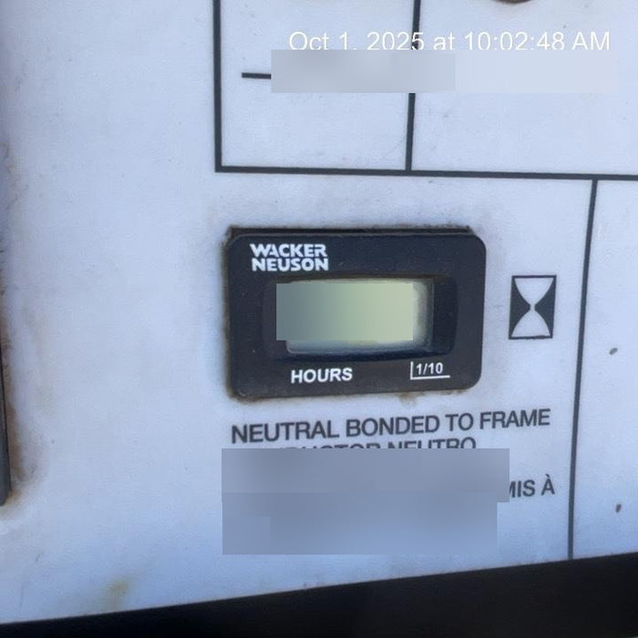 2017 Wacker Neuson LTV6L-MH Wacker Neuson 6 kW Towable Light Generator