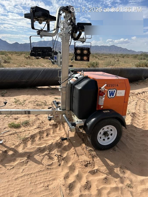 2024 Wanco WLTT-4MM4K Diesel, Deep Sea Controller, Shore Power Plug, Auto Start, (4) 350W LED Floodlights, 4kW Generator, 60 Gal Fuel Tank, 2" Ball, T3