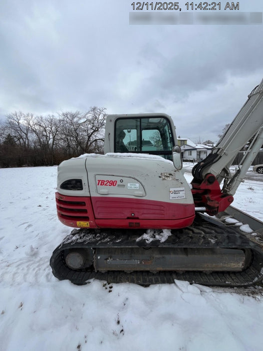 2020 Takeuchi TB290C Cab/Heat/Air, Rubber Tracks, Manual TAG QC