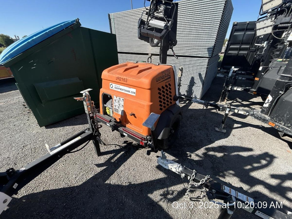 2024 Generac MLT2 Diesel, Flex Switch 120V Input, Powerzone Controller, 
(4) 320W LED Lights, 4kW Generator, 39.9 Gal Fuel Tank, 2" Ball, T3