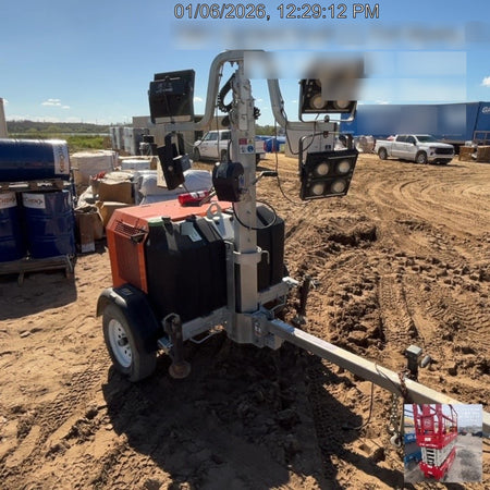 2023 Wanco WLTT-4MM4K Diesel, Deep Sea Controller, Shore Power Plug, Auto Start, (4) 350W LED Floodlights, 4kW Generator, 60 Gal Fuel Tank, 2" Ball, T3