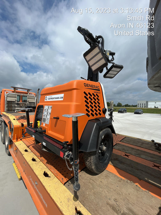 2023 Generac MLT2 Diesel, Flex Switch 120V Input, Powerzone Controller, (4) 320W LED Lights, 4kW Generator, 39.9 Gal Fuel Tank, 2" Ball, T3