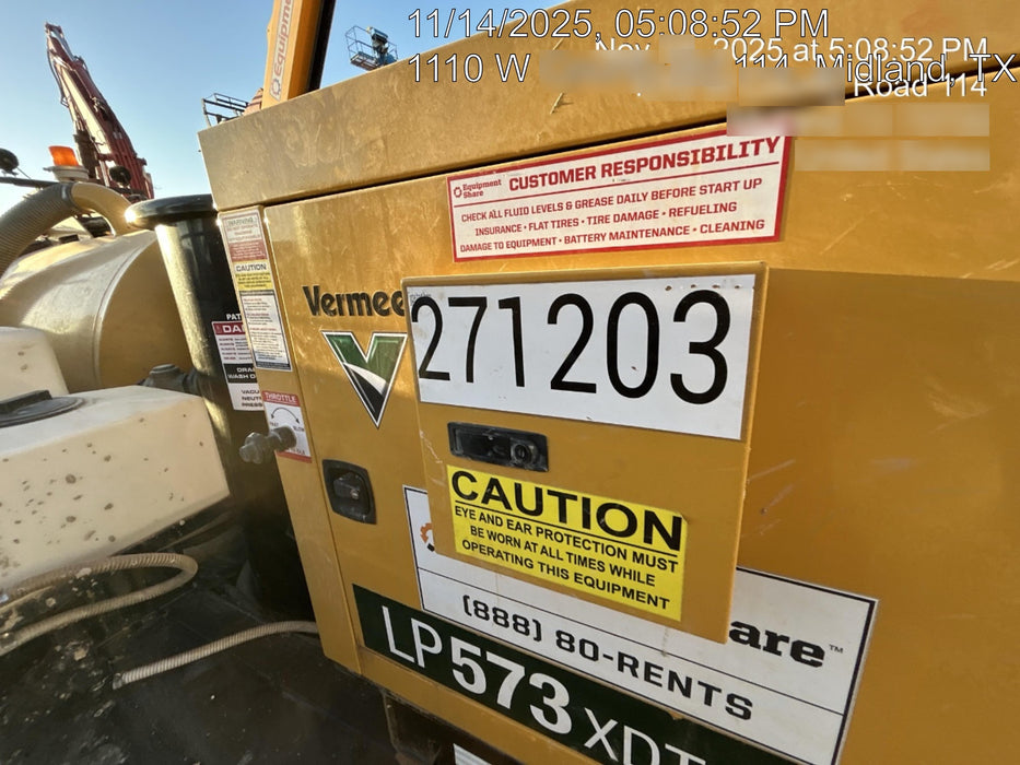 2023 Vac-Tron LP573XDT T4 Koehler Diesel Engine, 500 Gallon Debris Tank, x2 100 Gallon Water Tanks