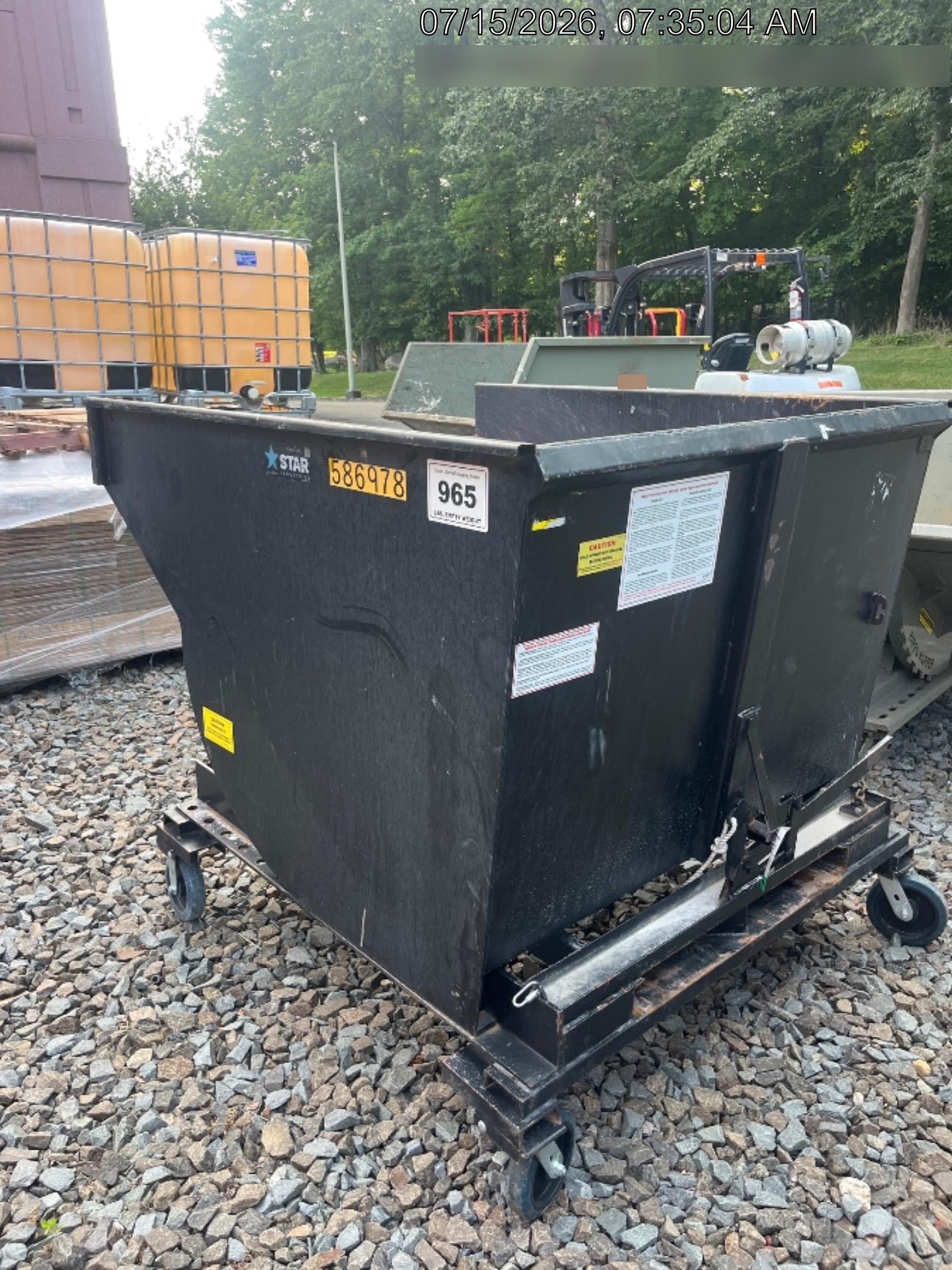 2025 STAR INDUSTRIES M-1820 - Self-Dump Hopper