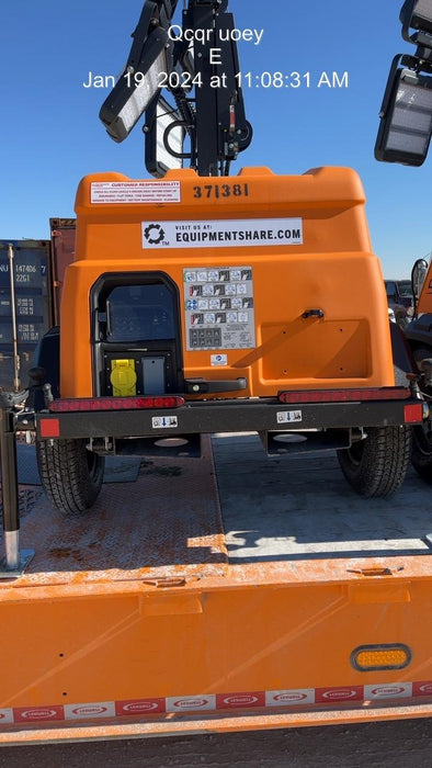 2023 Generac MLT2 Diesel, Flex Switch 120V Input, Powerzone Controller, 
(4) 320W LED Lights, 4kW Generator, 39.9 Gal Fuel Tank, 2" Ball, T3