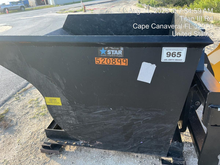 2025 STAR INDUSTRIES M-1820 - Self-Dump Hopper
