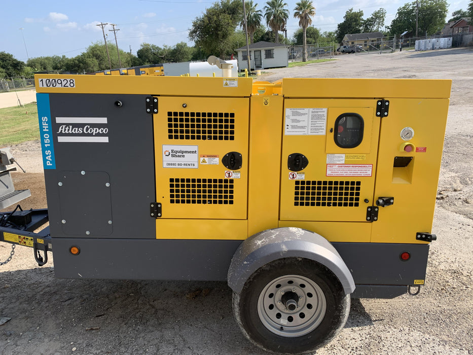 2020 ATLAS COPCO PAS 150 HF CS Enclosed