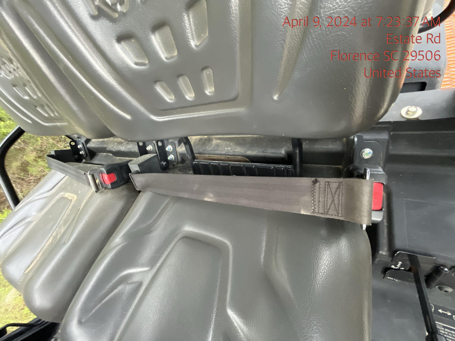 2022 Kubota RTV-X1140W-H Plastic Canopy, Windshield Acrylic Clear, LED Strobe Light, Wire Harness Kit, Back up Alarm