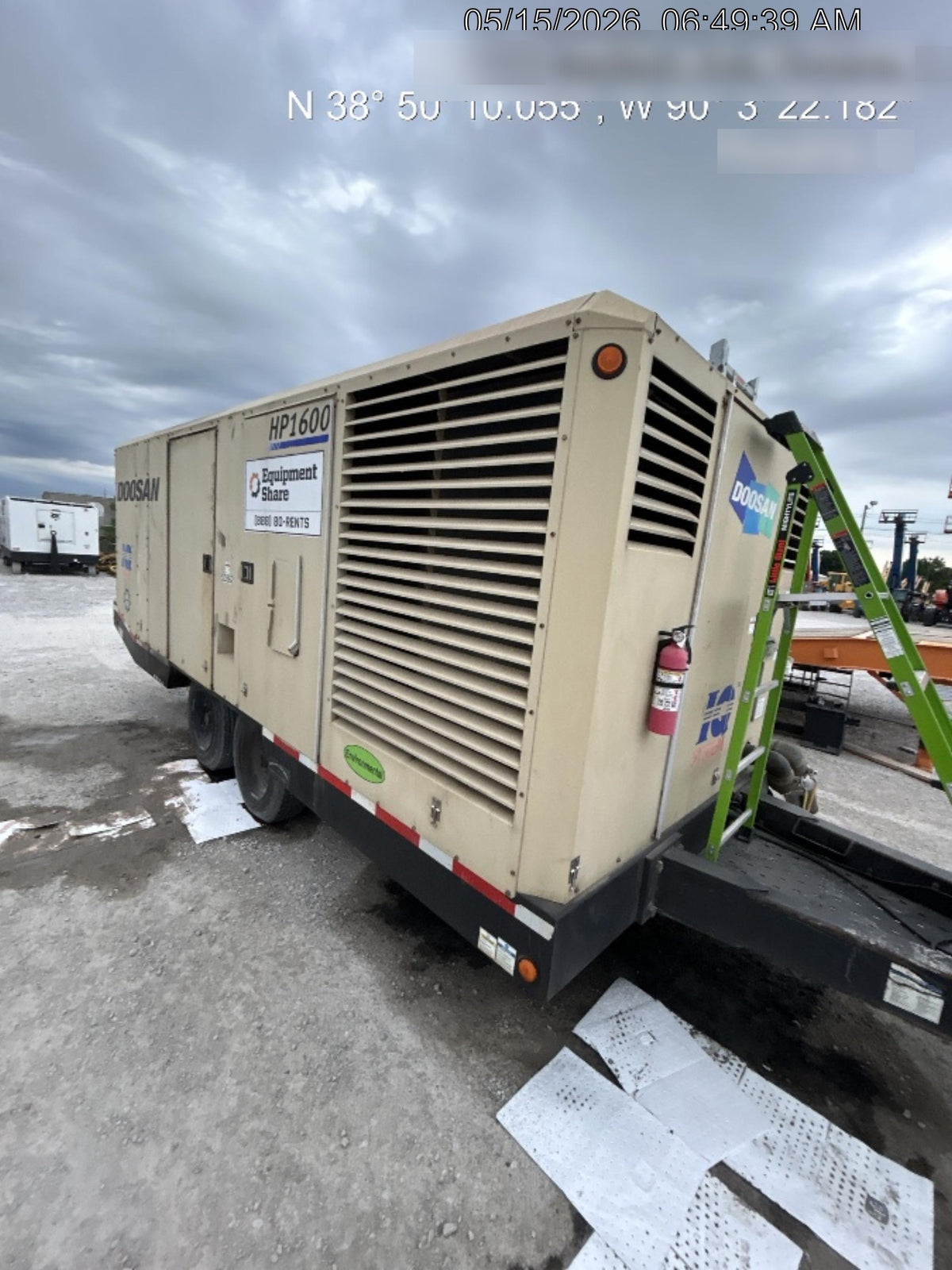 2018 DOOSAN HP1600WCU-T3 Tier 3 Reman