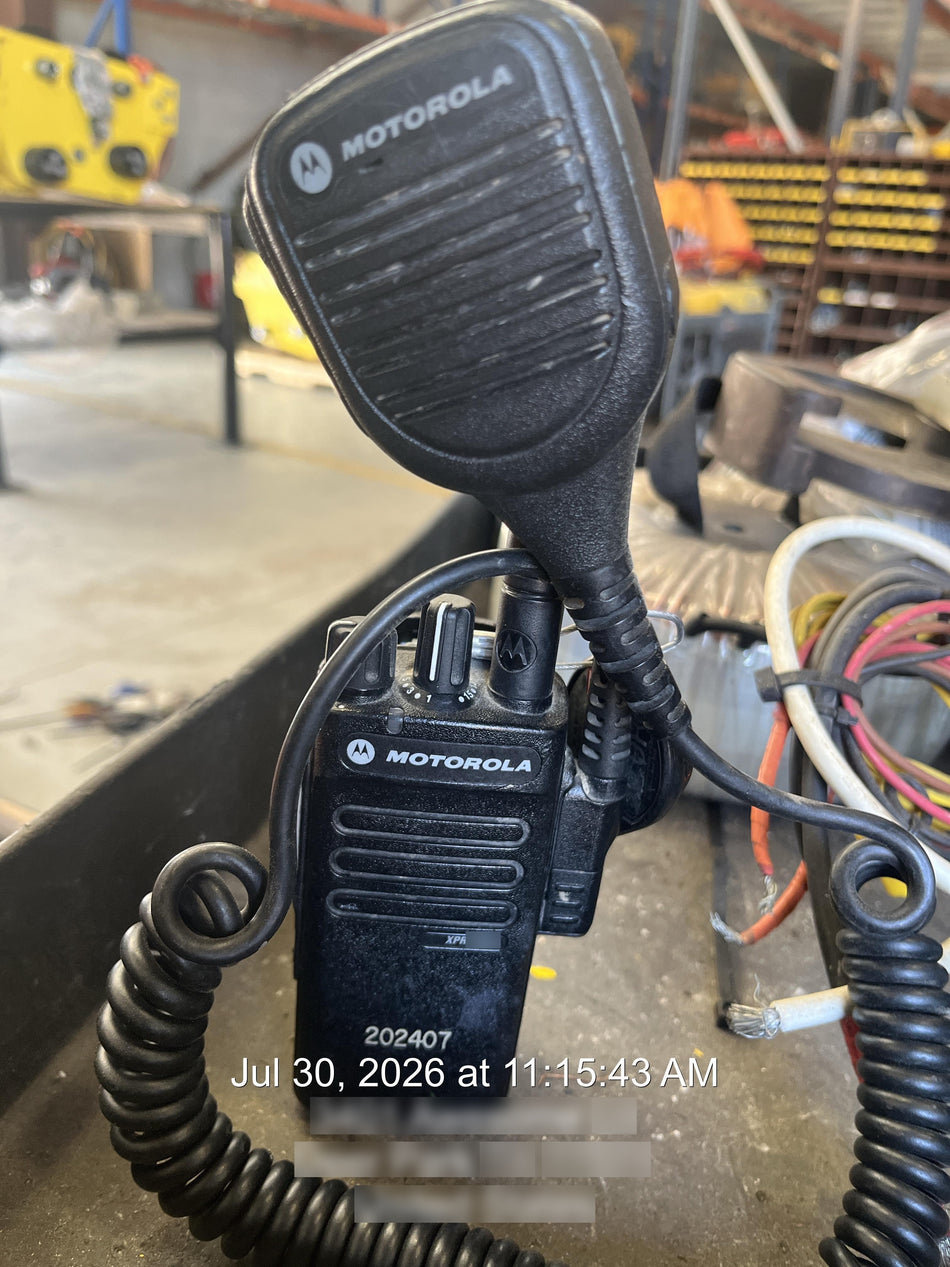 2022 MOTOROLA XPR3300E