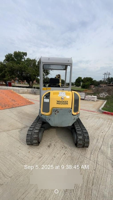 2018 WACKER NEUSON EZ28