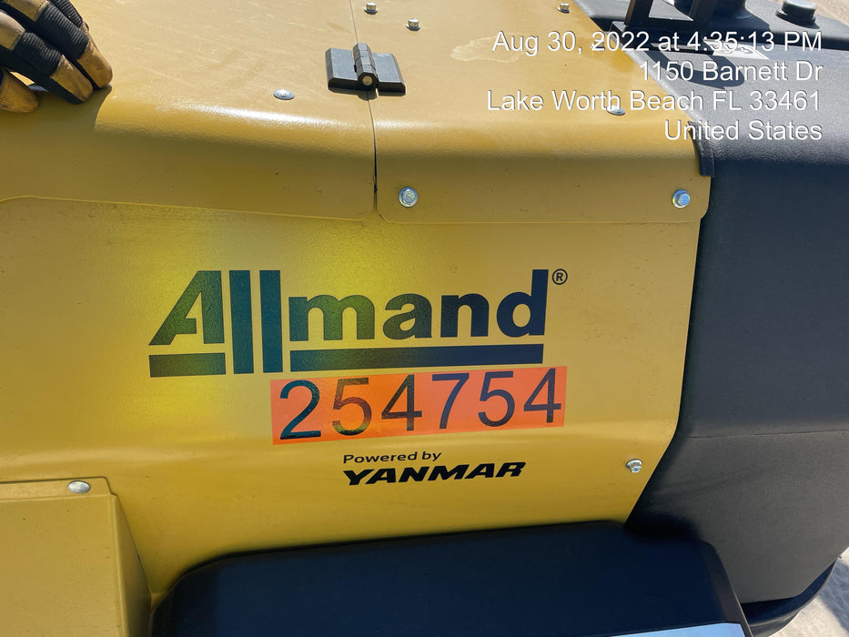 2022 Allmand NLV3GR (4) LED Light Fixture 350W, 23' Vertical Mast, 3kW Prime, Towable, ES Decals, T3