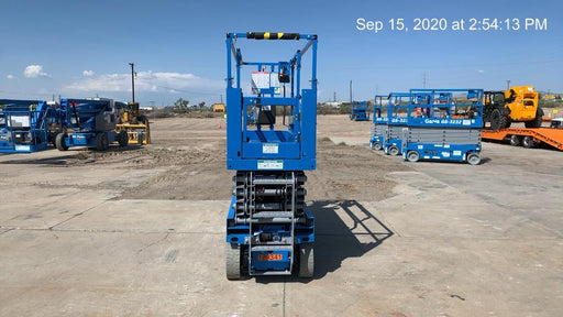 2020 Genie GS-2632 Solid NM Tires, Folding Rails with Half-Height Swing Gate, Beacon