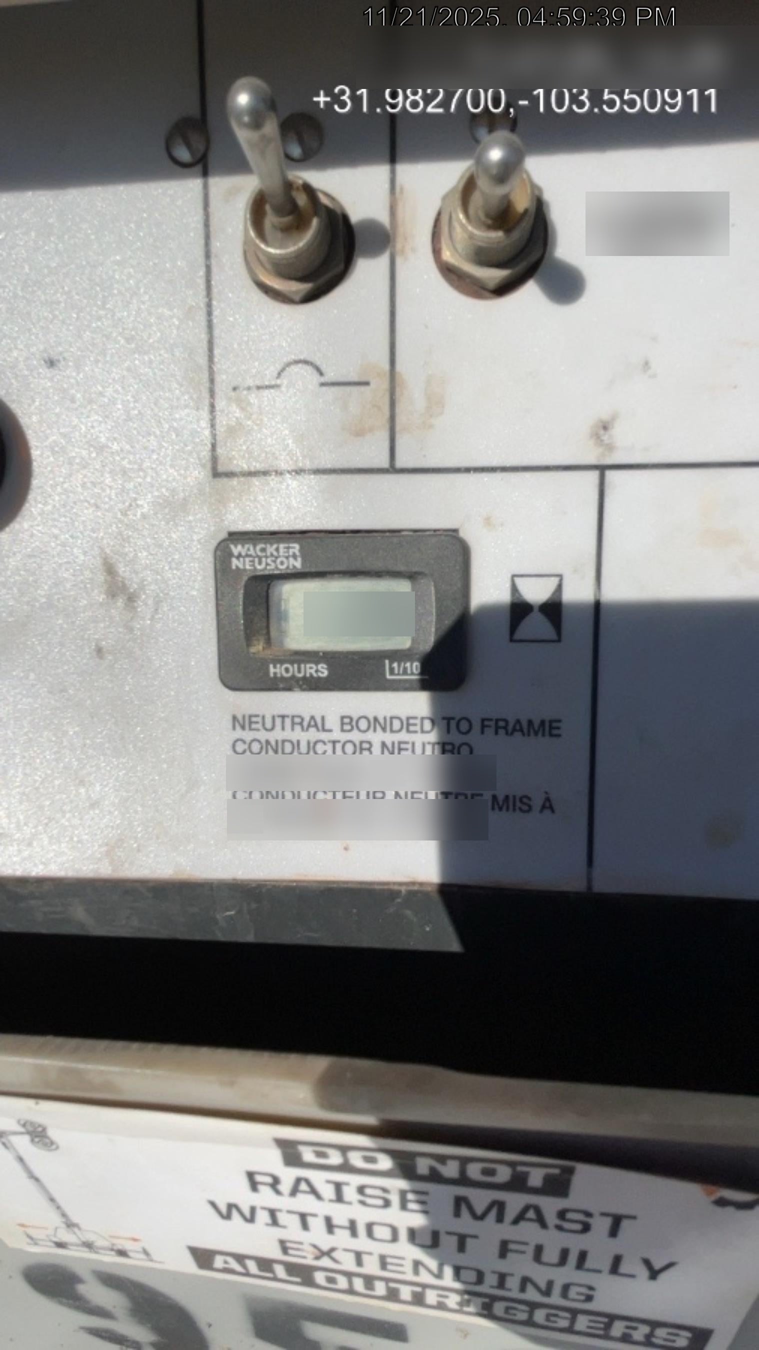 Wacker Neuson LTV6K-MH Wacker Neuson LTV6L Towable Light Tower