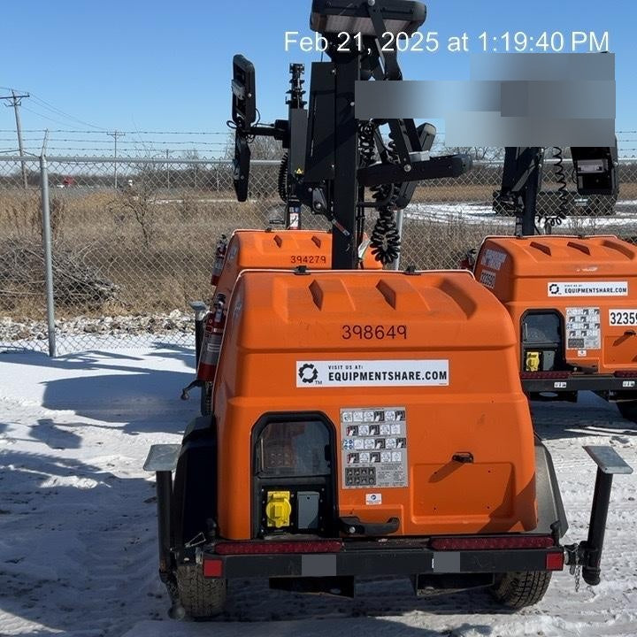 2024 Generac MLT2 Diesel, Flex Switch 120V Input, Powerzone Controller, 
(4) 320W LED Lights, 4kW Generator, 39.9 Gal Fuel Tank, 2" Ball, T3