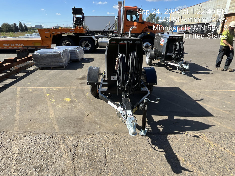 2024 Lincoln Electric LE400 Kubota V1505, Trlr, Cable Rack, Light Kit, ES Decals, T3
