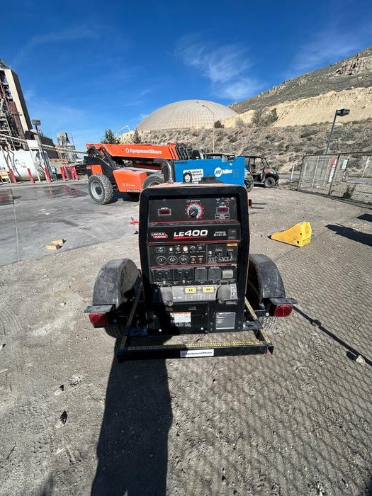 2022 Lincoln Electric LE400 Kubota V1505, Trlr, Cable Rack, Light Kit, ES Decals, T3