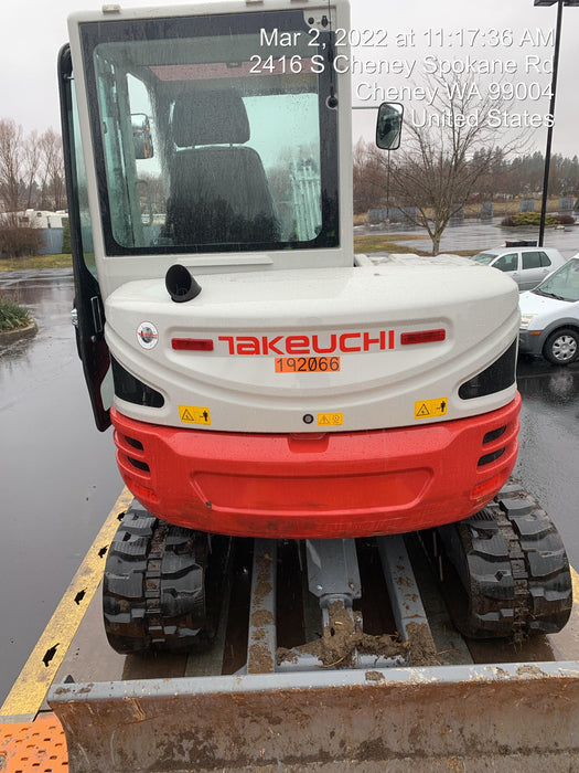 2021 TAKEUCHI TB250-2C