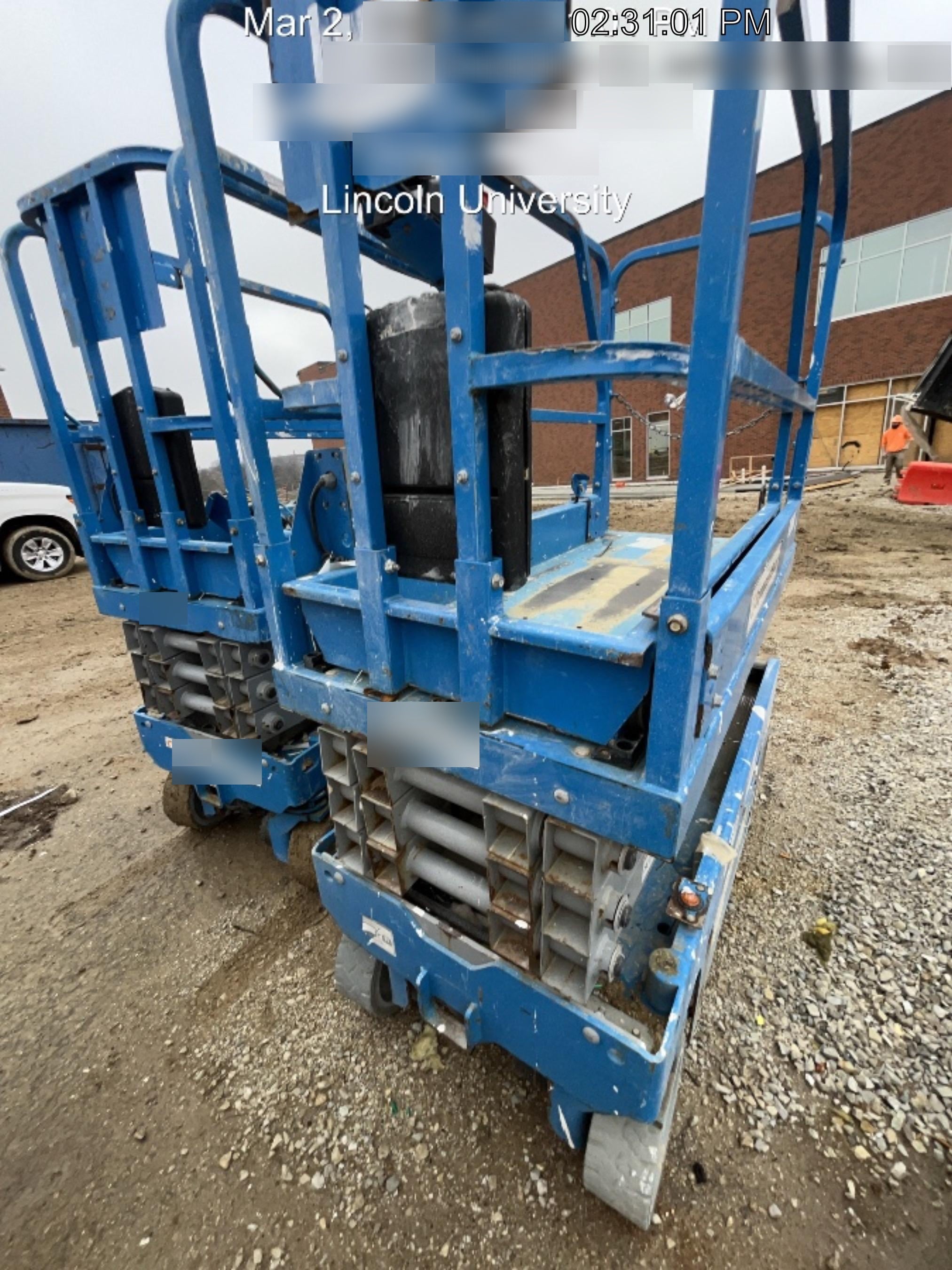 2018 Genie GS-1930 Genie GS-1930 w/Fixed Rail, Chain Entry