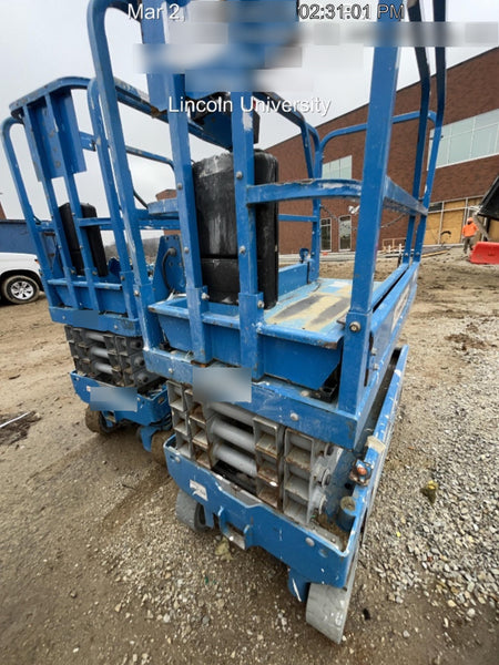 2018 Genie GS-1930 Genie GS-1930 w/Fixed Rail, Chain Entry